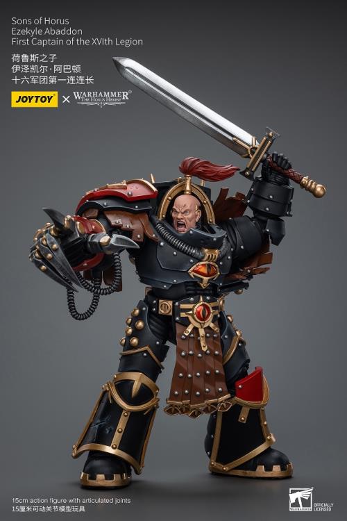 Joy Toy - Warhammer 40K - Sons of Horus - Ezekyle Abaddon, First Captain of the XVLth Legion