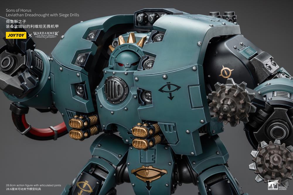 Joy Toy - Warhammer 40K - Sons of Horus - Leviathan Dreadnought with Siege Drill and Siege Claw