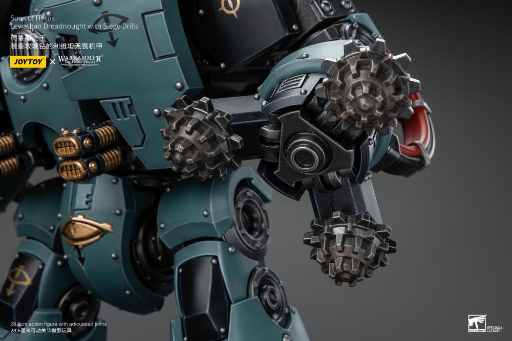 Joy Toy - Warhammer 40K - Sons of Horus - Leviathan Dreadnought with Siege Drill and Siege Claw