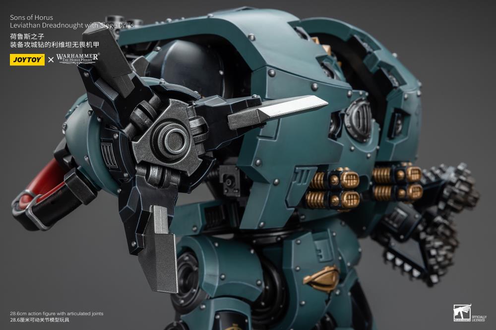 Joy Toy - Warhammer 40K - Sons of Horus - Leviathan Dreadnought with Siege Drill and Siege Claw