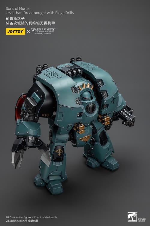 Joy Toy - Warhammer 40K - Sons of Horus - Leviathan Dreadnought with Siege Drill and Siege Claw