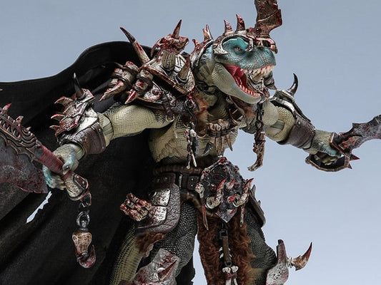Dinosaur Battlefield Ceratosaurus Tribe Large Roof Limited Edition (Green Ver.) 1/12 Scale Figure