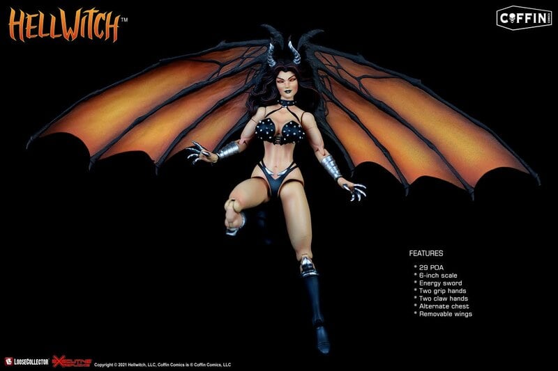 Hellwitch 1/12 Scale Action Figure